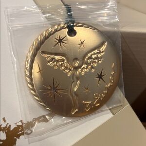 David Yurman Gold Star Angel Ornament
